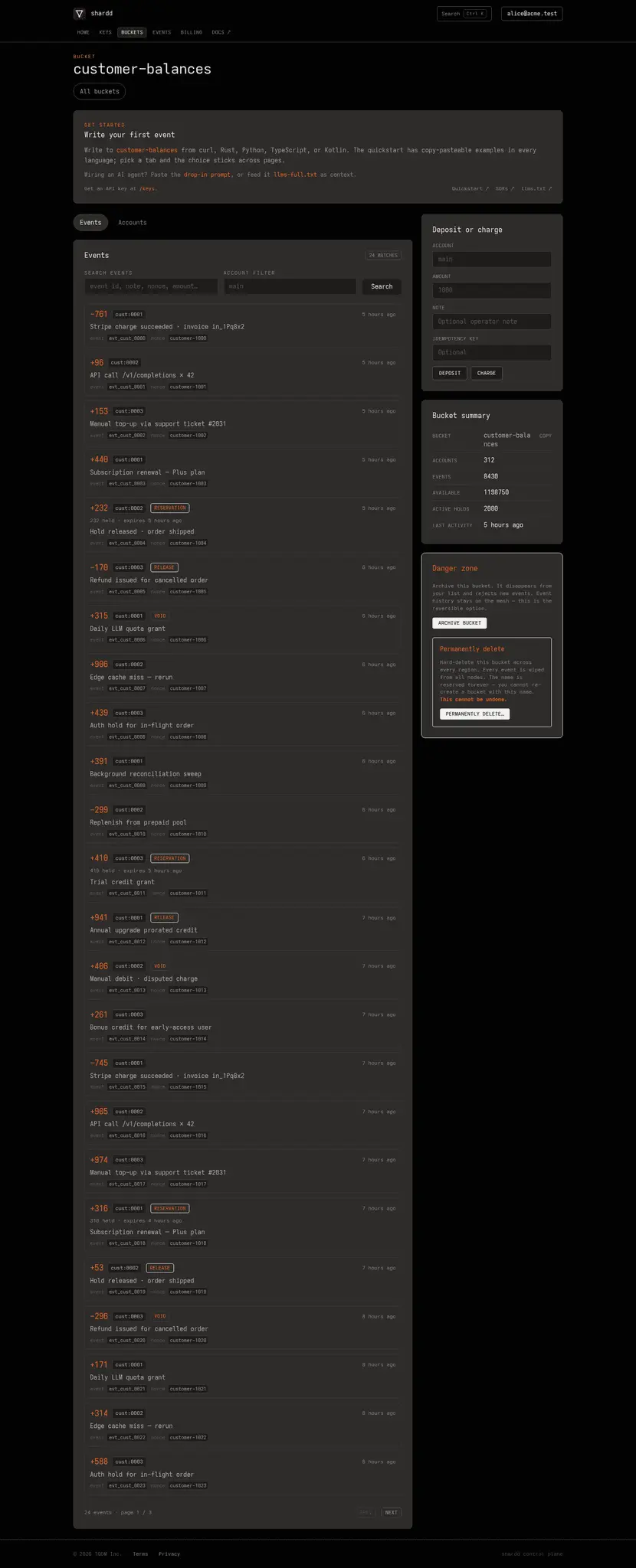 Screenshot 9 of shardd