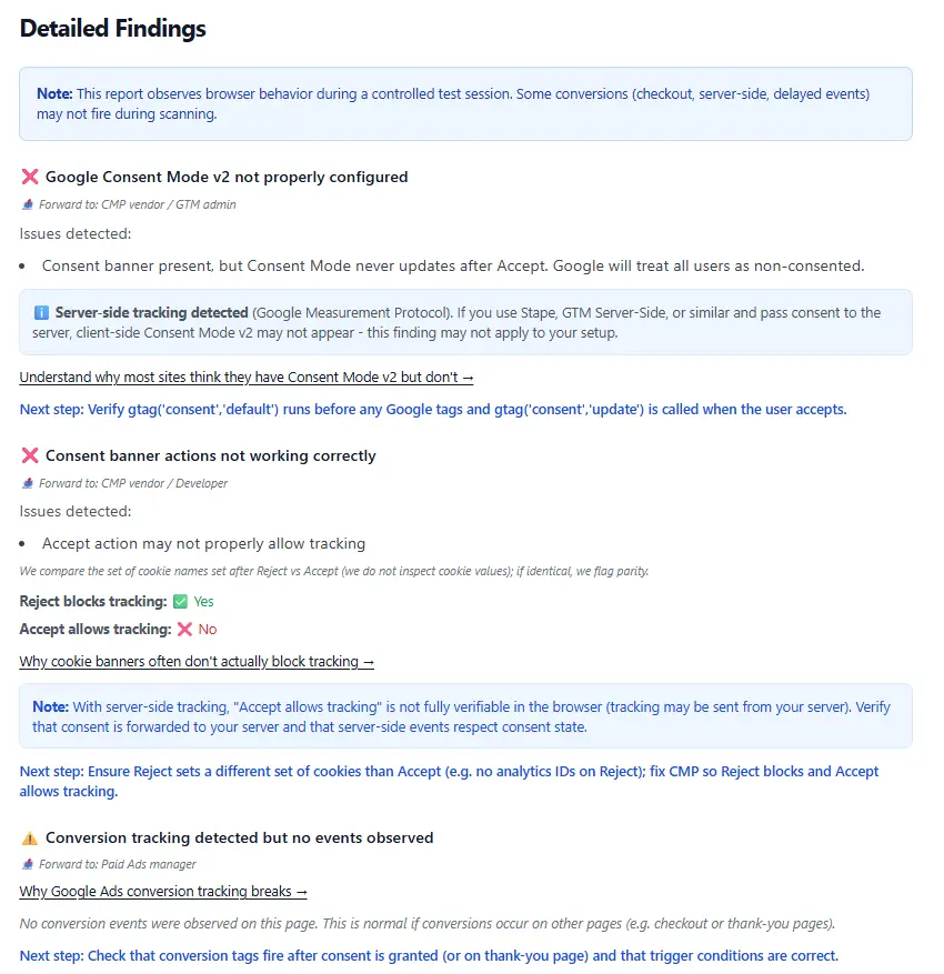 Screenshot 1 of ConsentCheck
