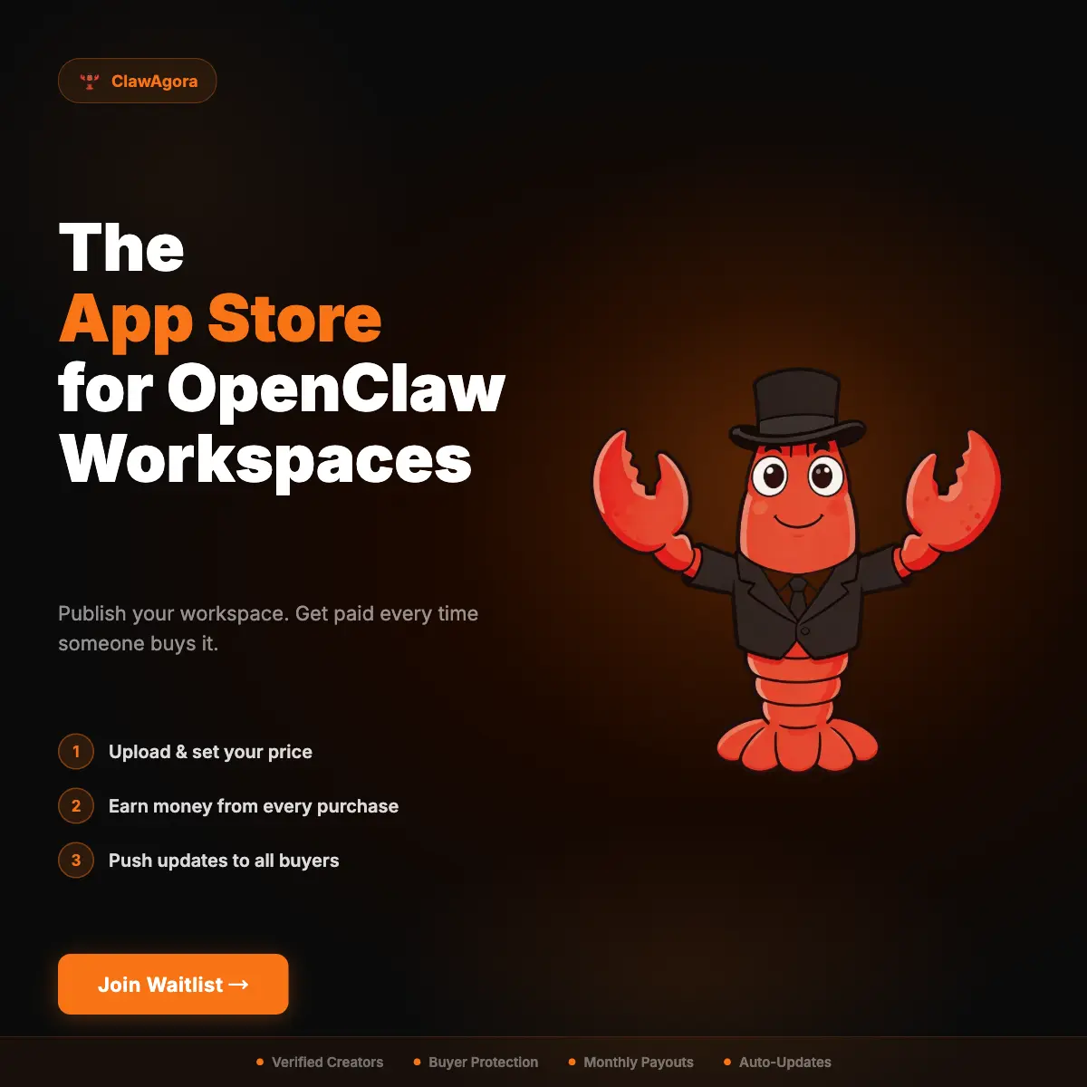 Screenshot 2 of ClawAgora