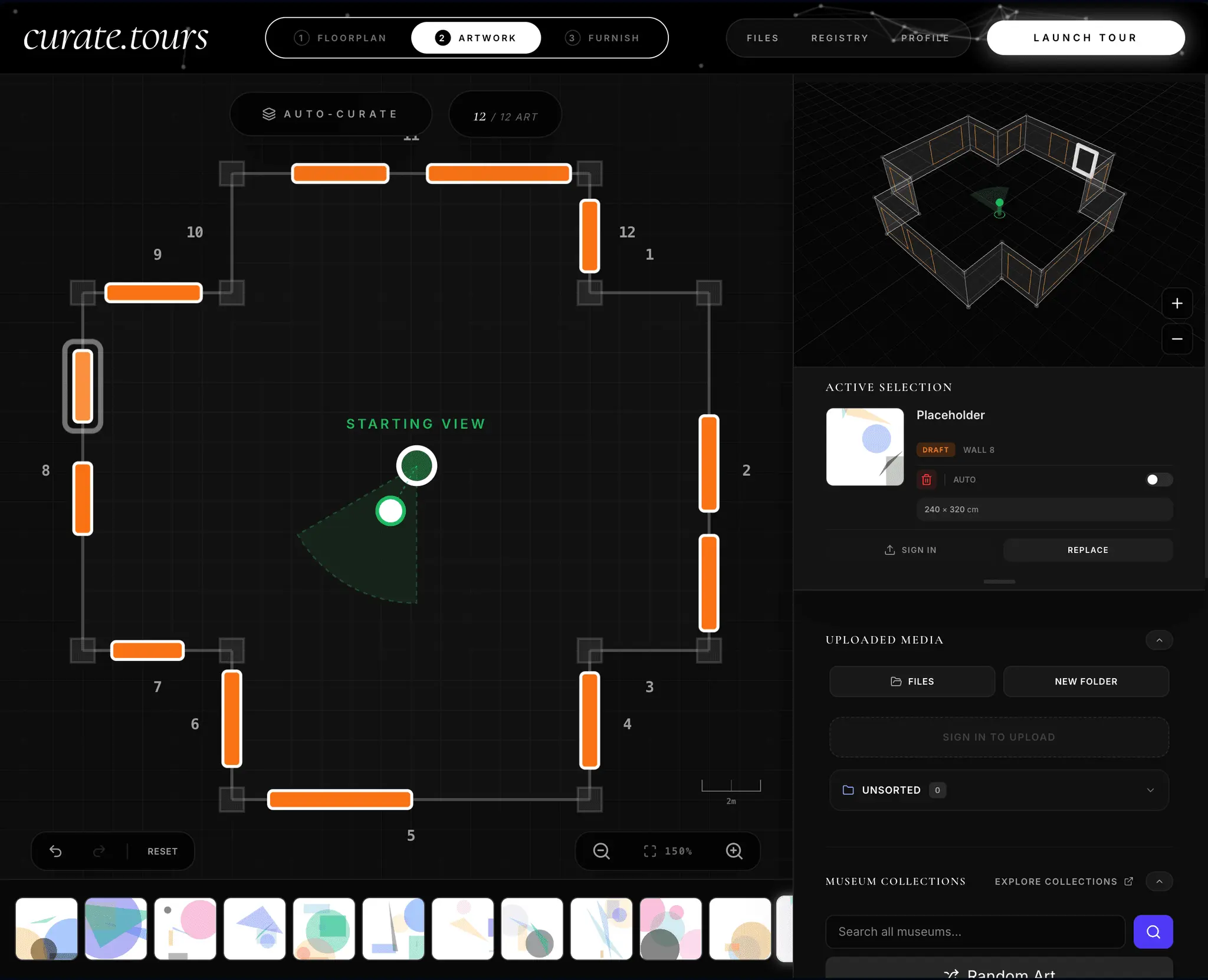 Screenshot 3 of CURATE.TOURS