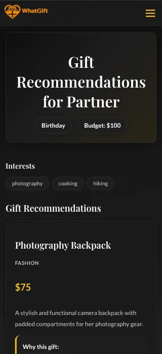 Screenshot 2 of WhatGift