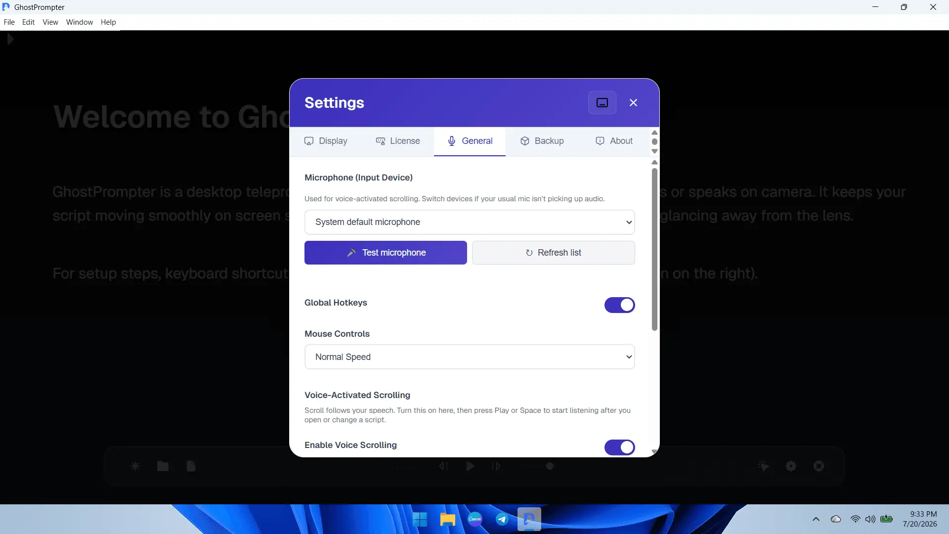 Screenshot 7 of GhostPrompter – Invisible Teleprompter