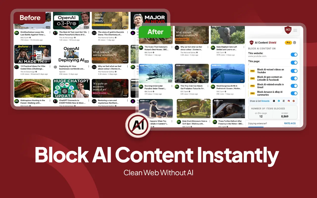Screenshot 2 of AI Content Shield