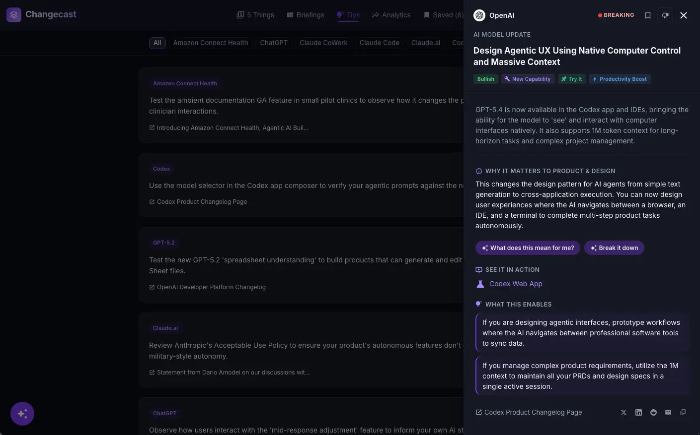 Screenshot 3 of Changecast