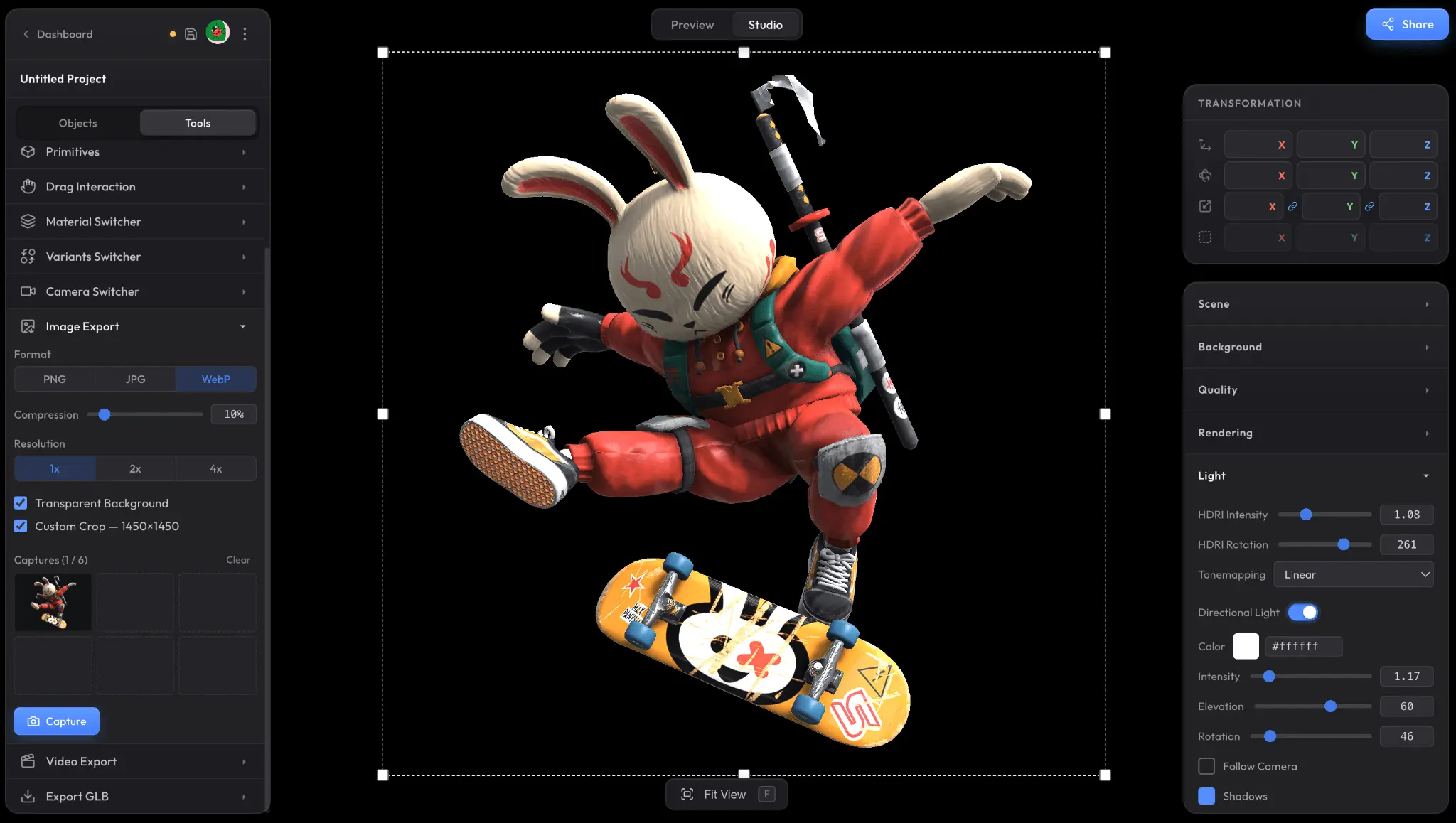 Screenshot 1 of Trice 3D