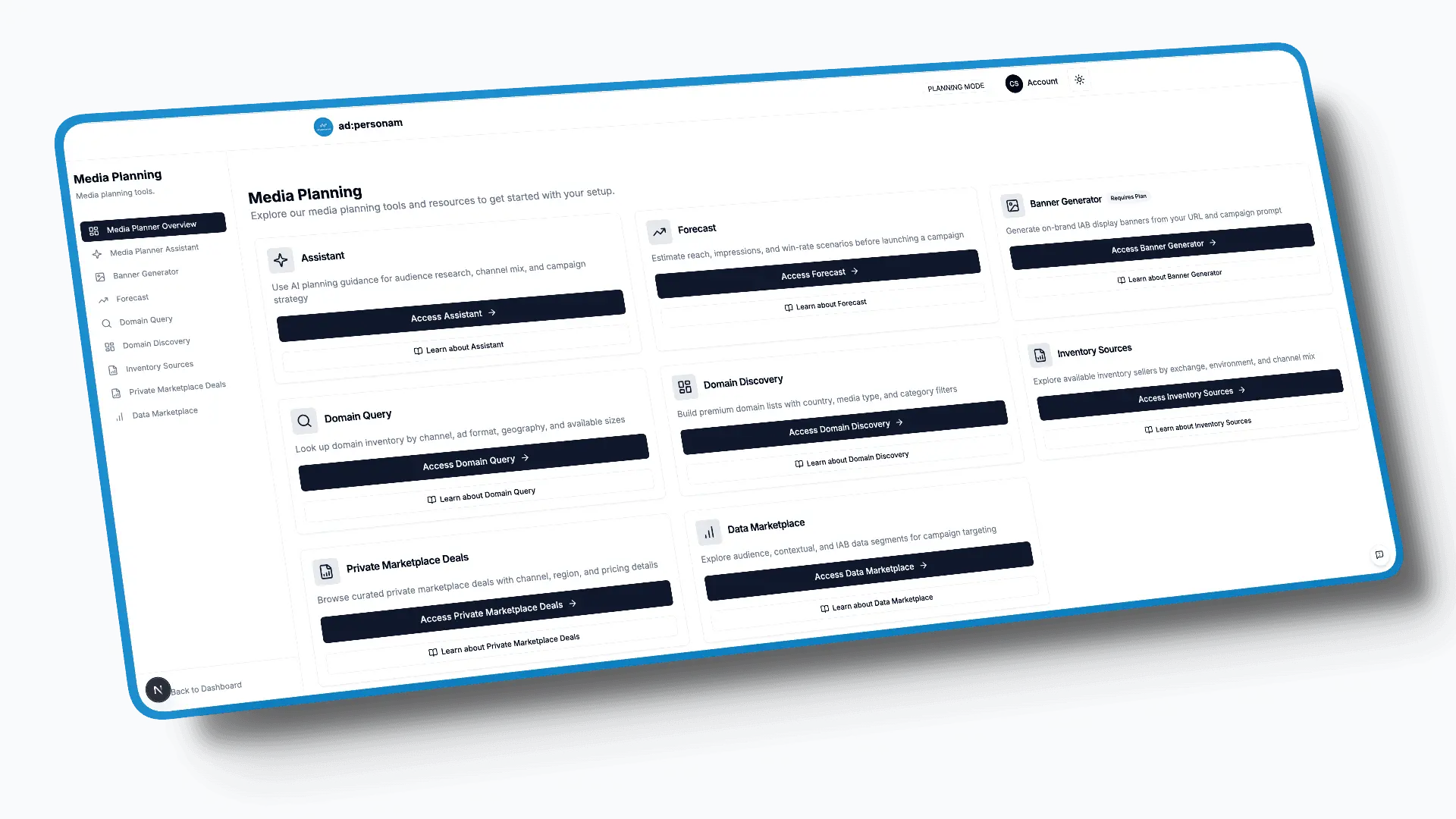 Screenshot 4 of ad:personam Self Serve DSP