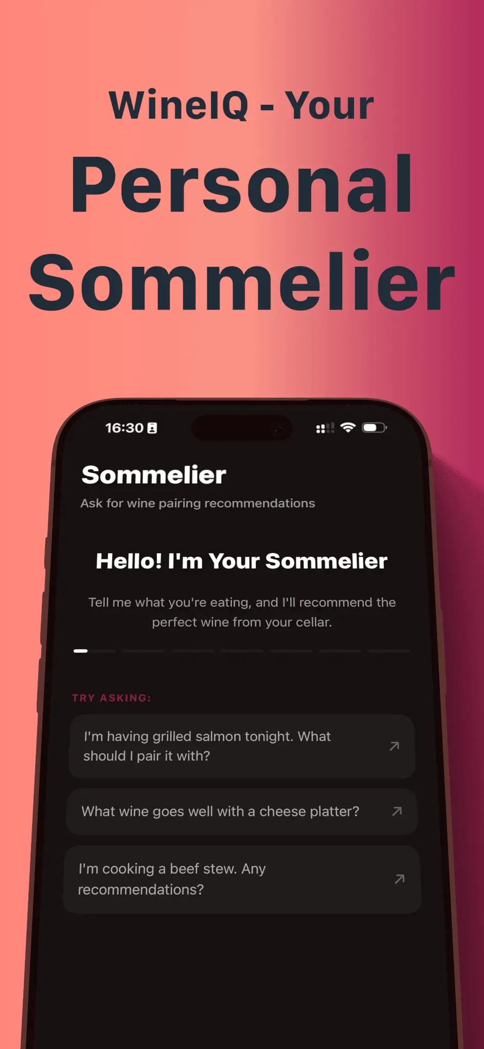Screenshot 3 of WineIQ — Your Personal AI Sommelier