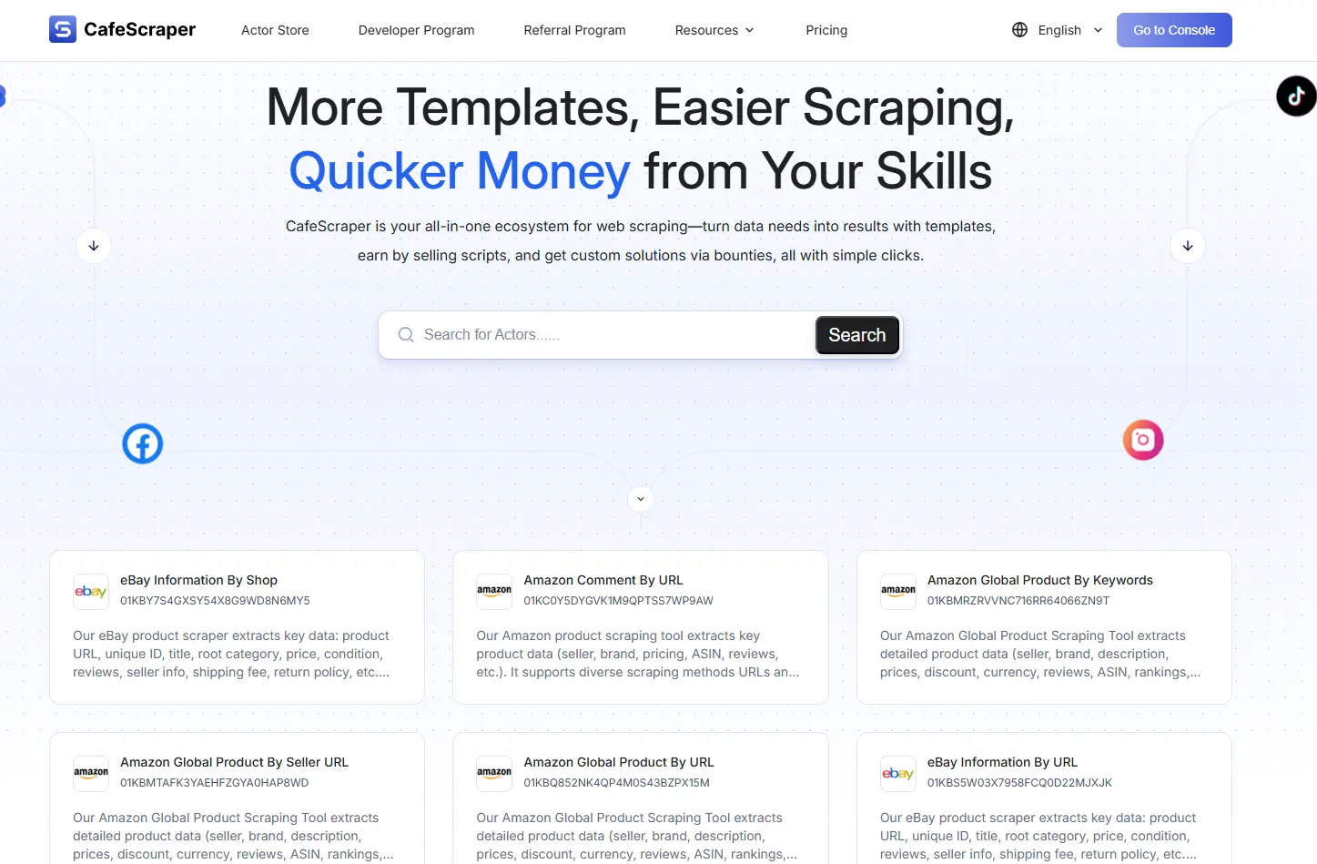 Screenshot 1 of CafeScraper