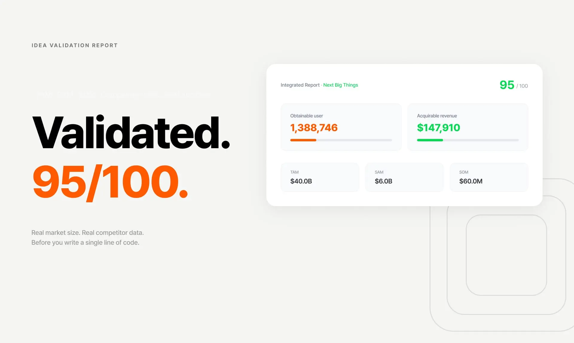Screenshot 3 of Bunzee AI — Validate with Real Data