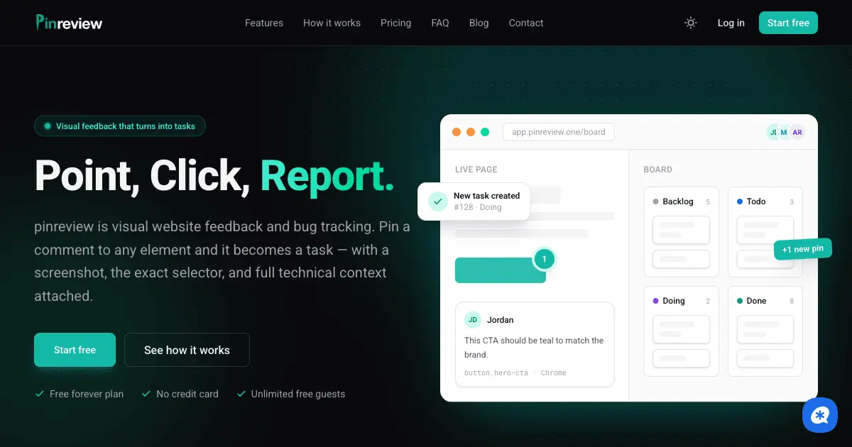 Screenshot 3 of Pinreview