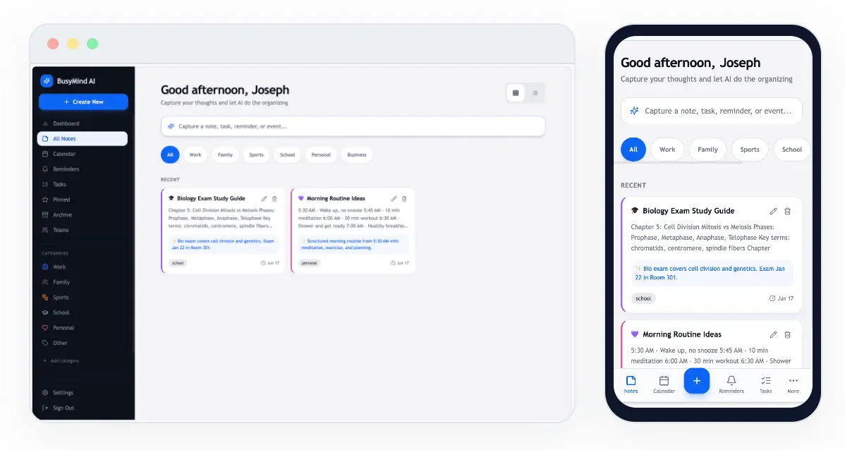 Screenshot 6 of BusyMind AI