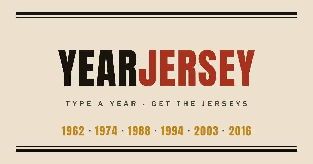 Screenshot 1 of YearJersey
