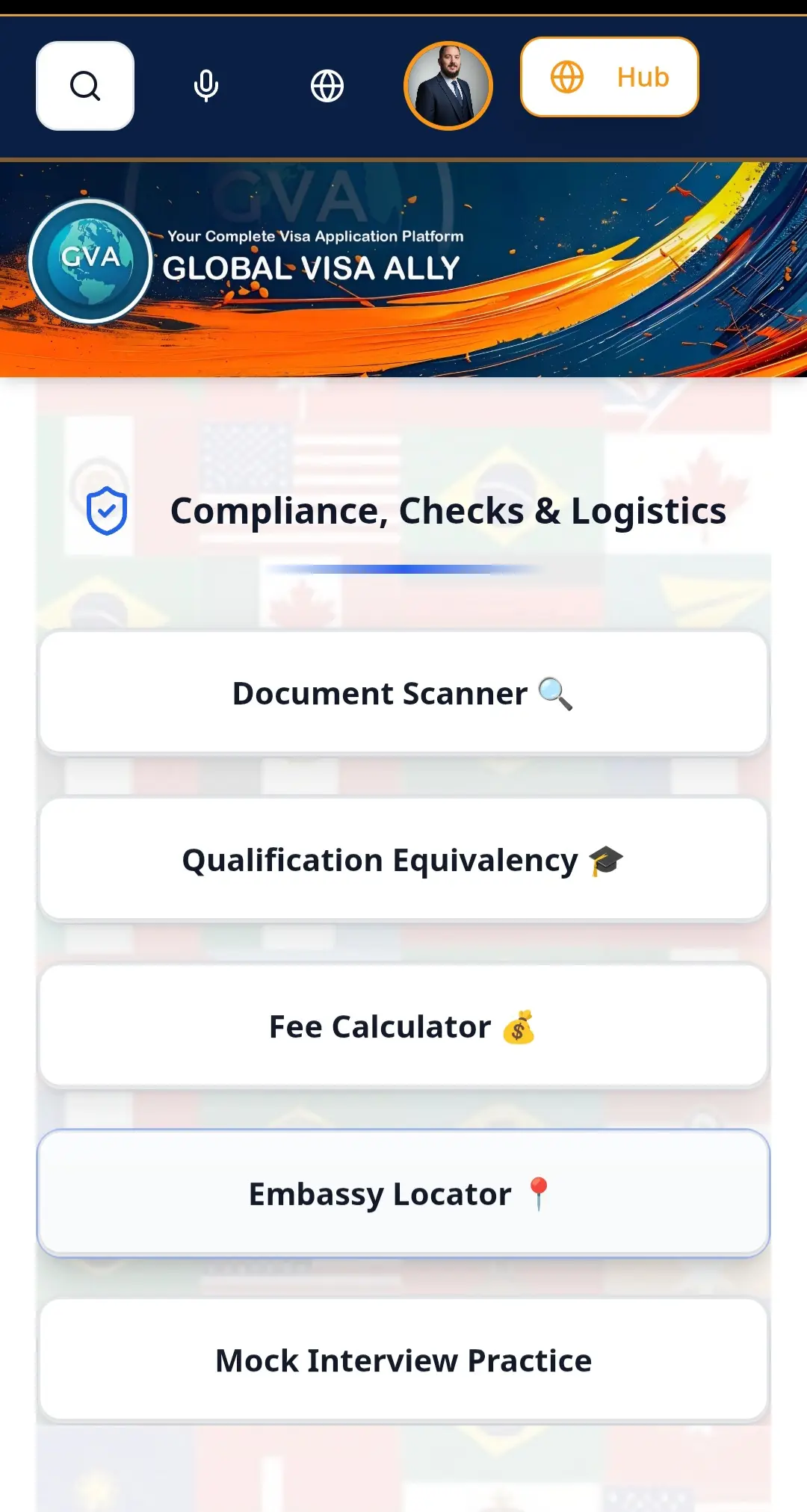 Screenshot 6 of Global Visa Ally - Complete Visa Applica