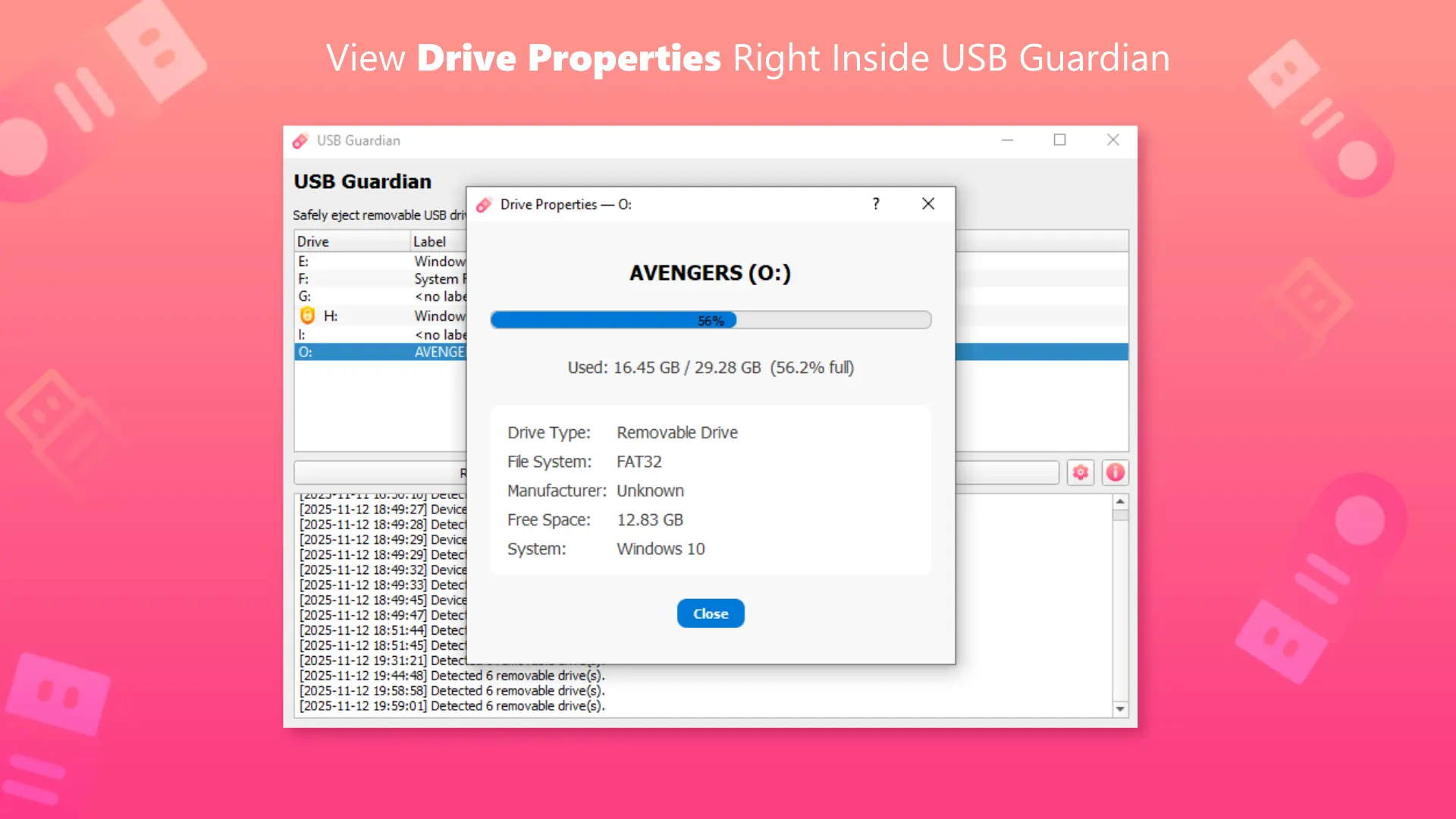 Screenshot 5 of USB Guardian (Windows)