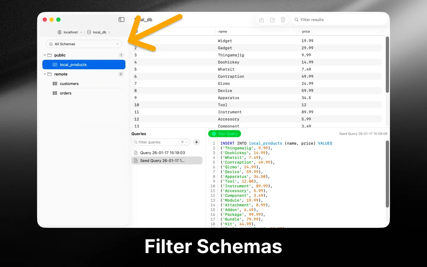 Screenshot 10 of PostgresGUI