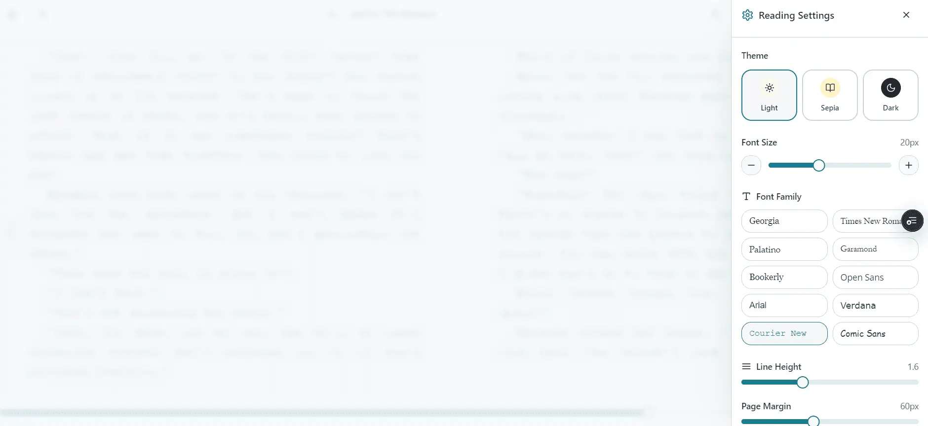 Screenshot 2 of Epub Reader Pro