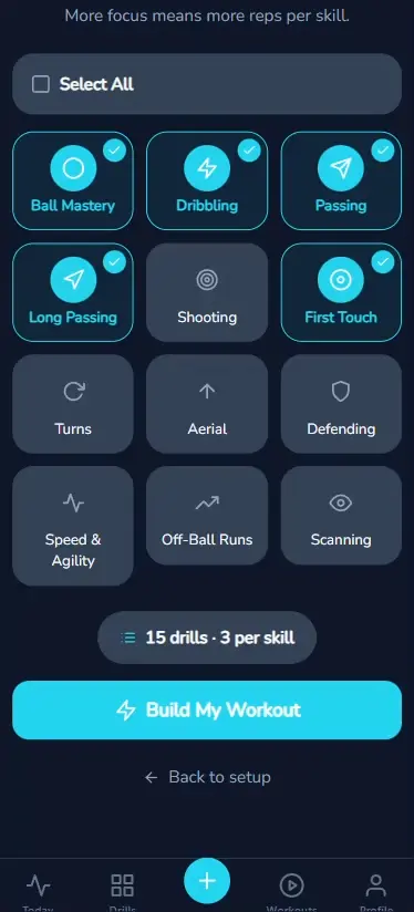 Screenshot 2 of Performix
