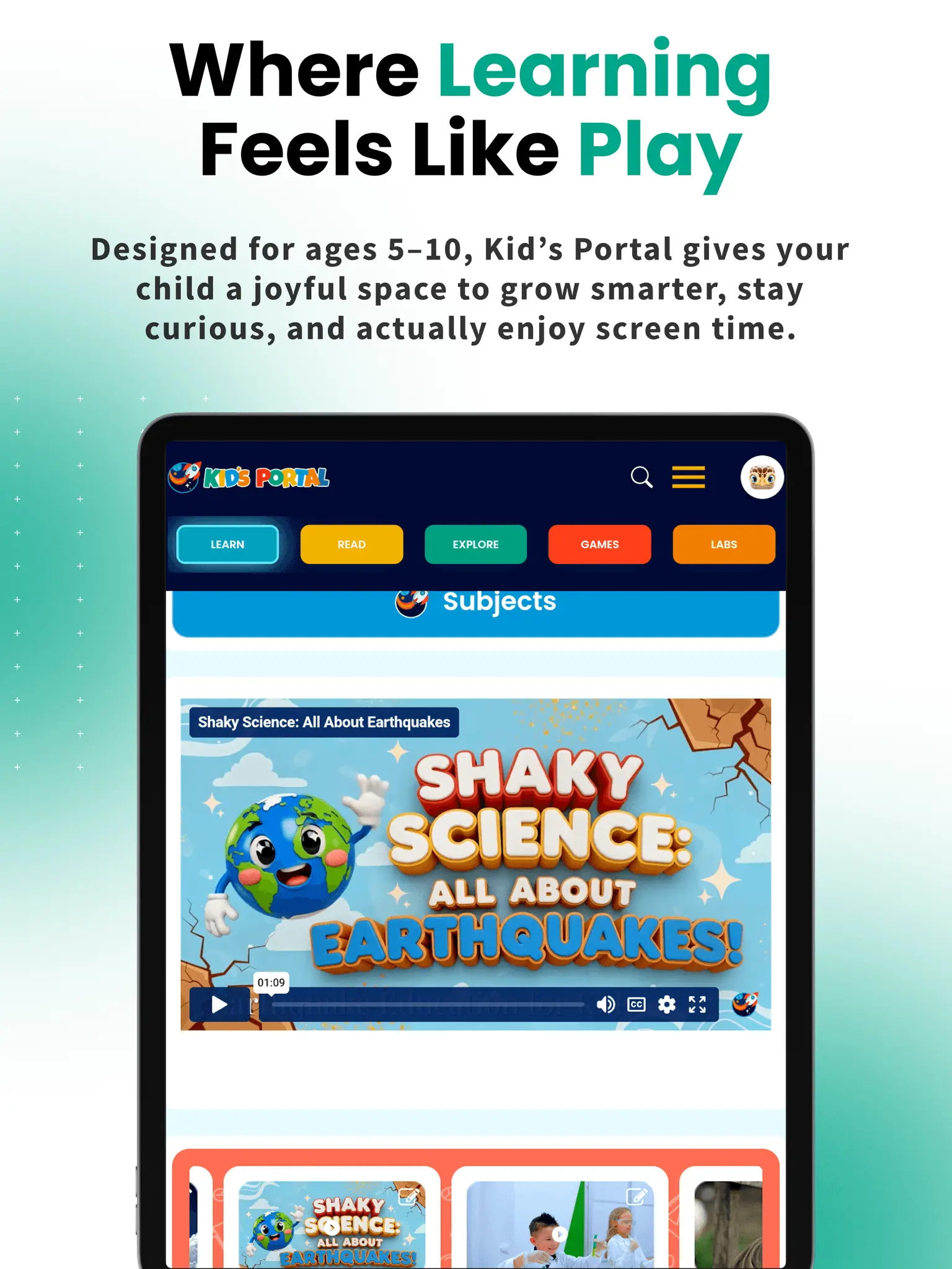 Screenshot 2 of Kid's Portal