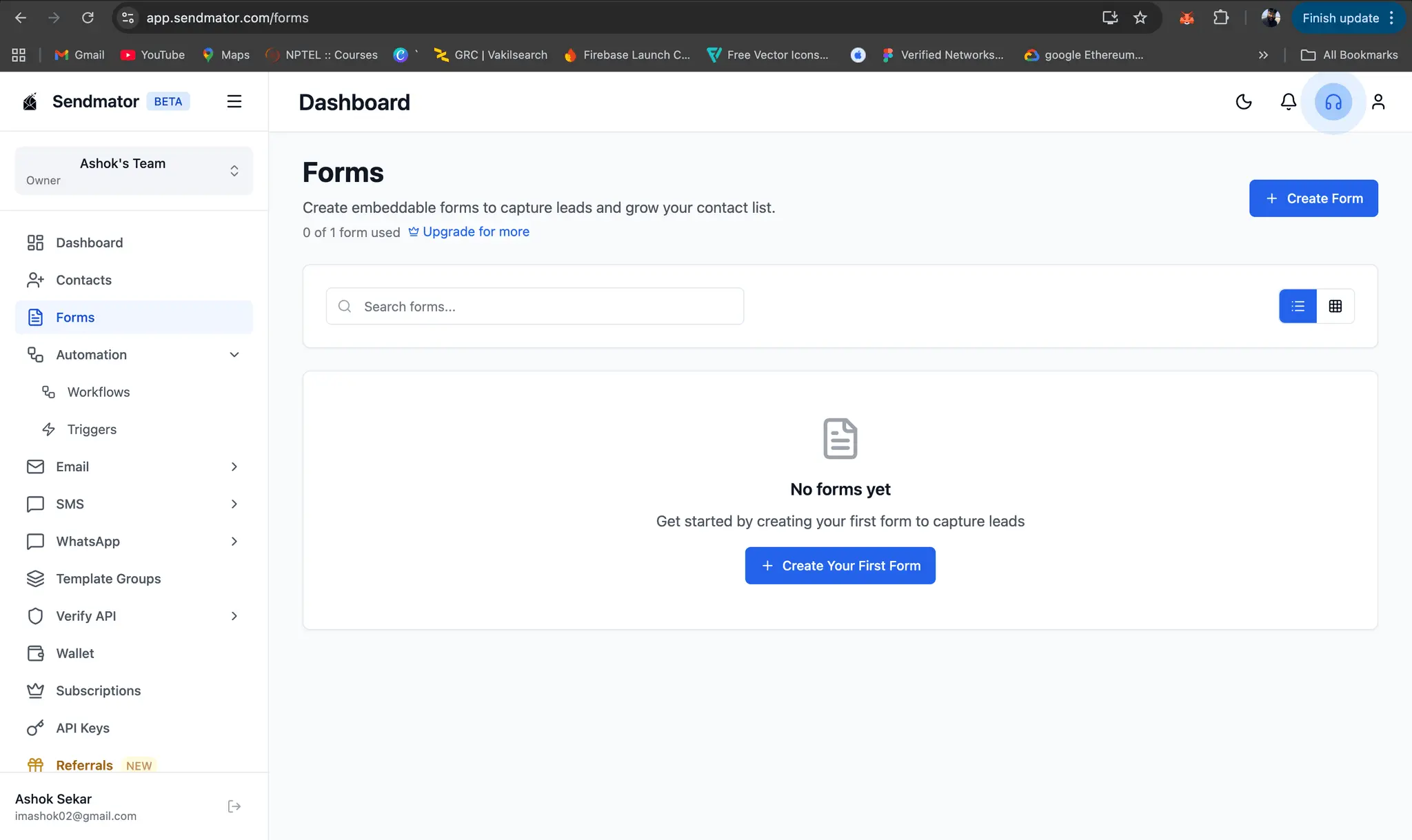 Screenshot 2 of Sendmator