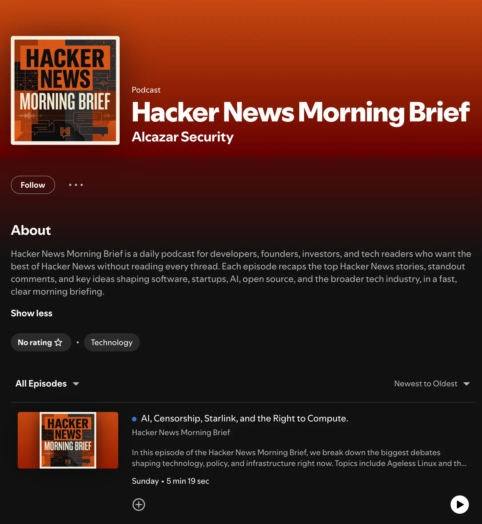 Screenshot 4 of Top HN Daily Digest