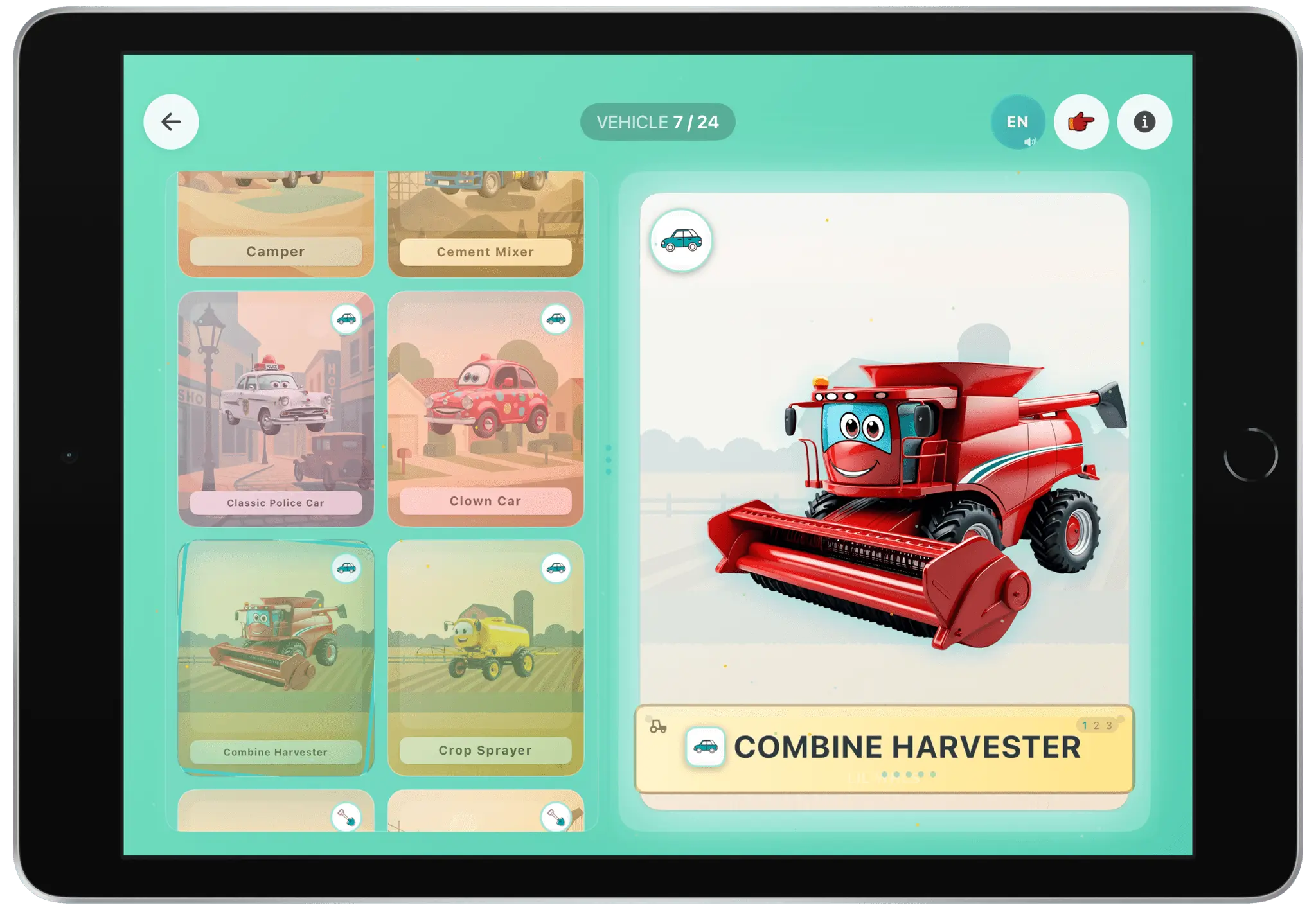 Screenshot 9 of Little Wheels Apps
