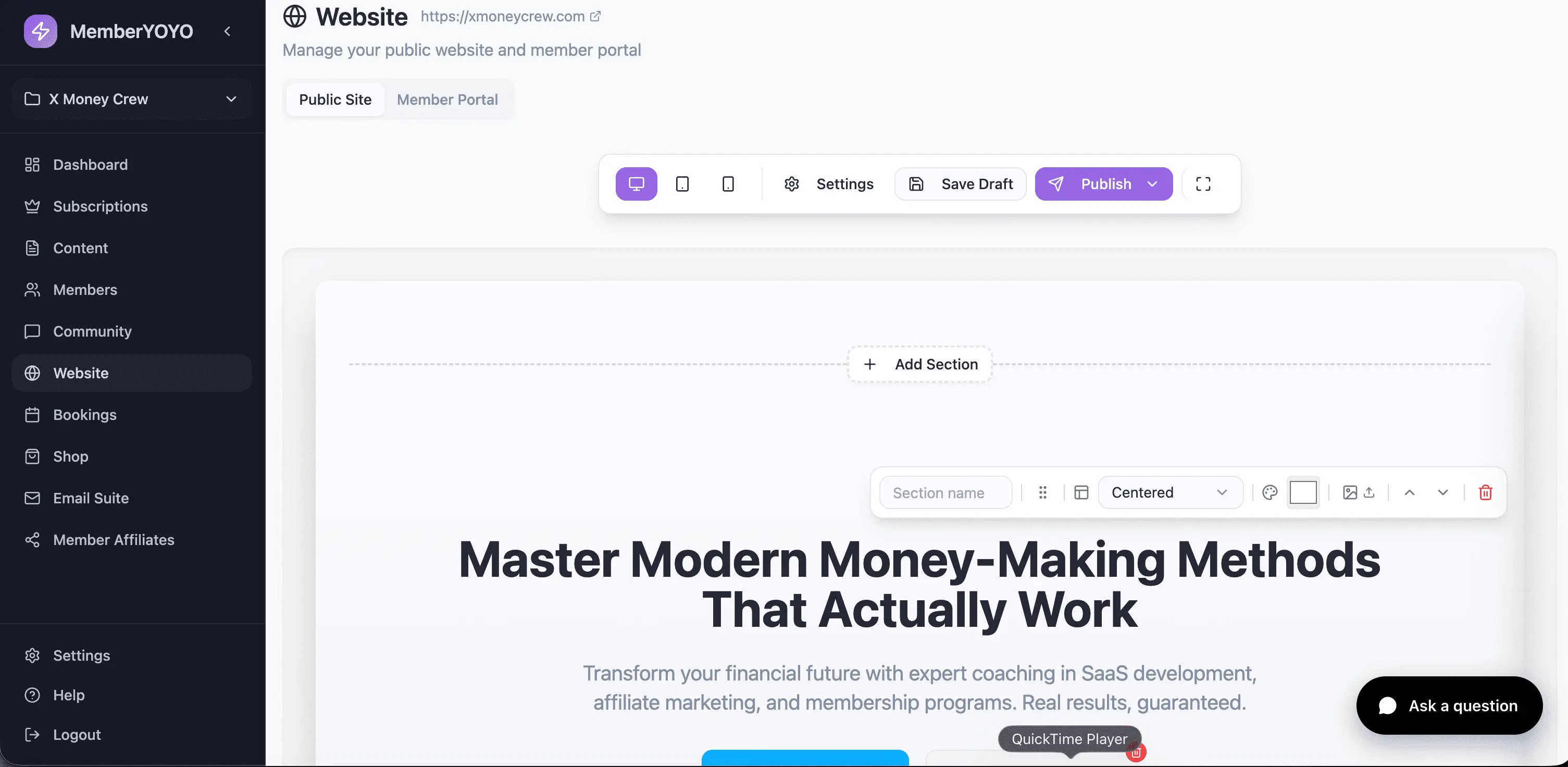 Screenshot 1 of MemberYOYO