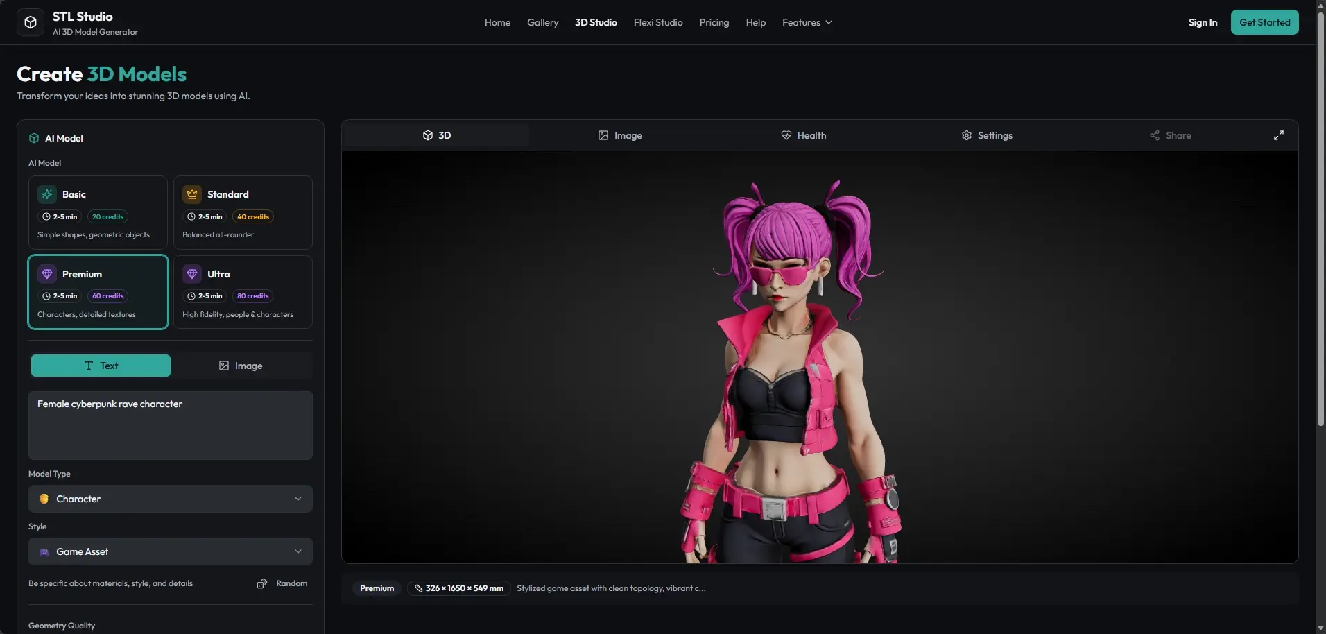 Screenshot 1 of STL Studio