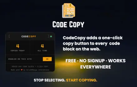 Screenshot 1 of CodeCopy