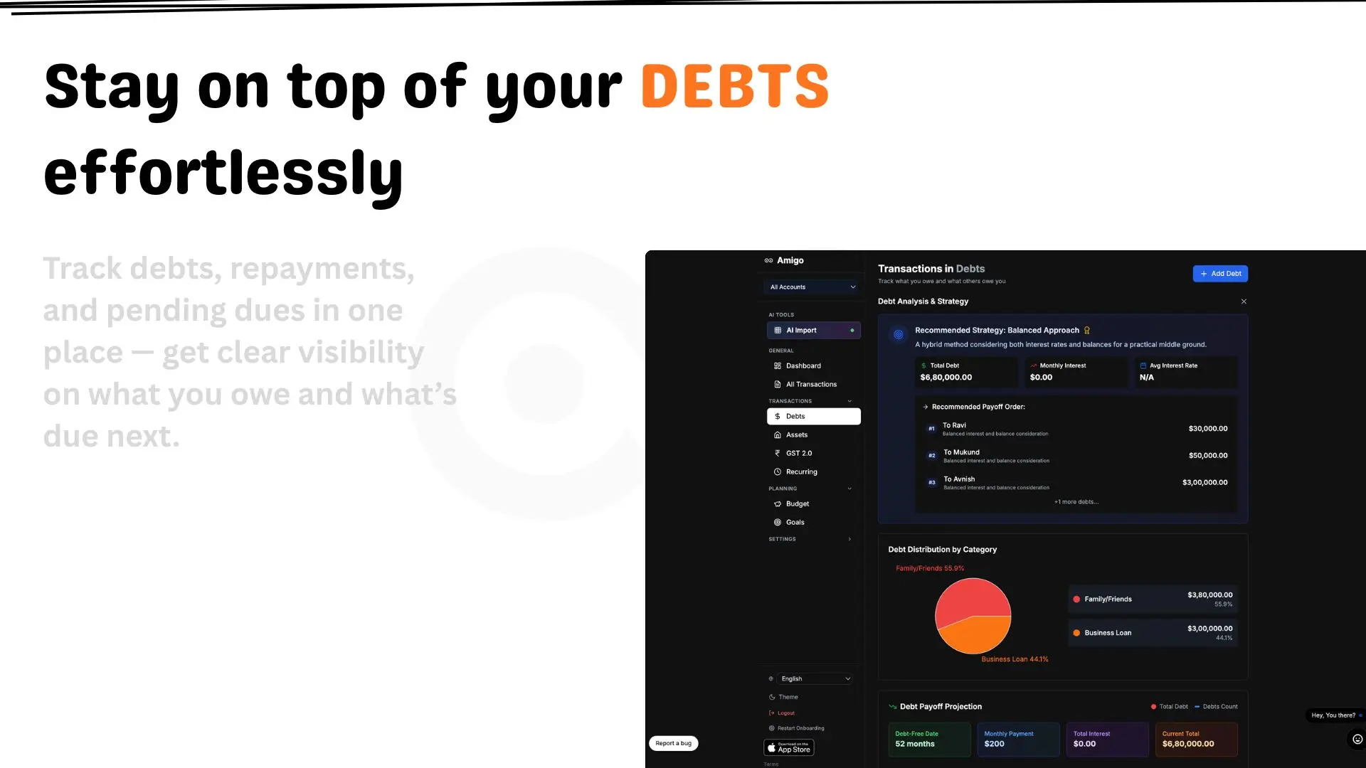 Screenshot 8 of Amigo AI - Expense Tracker