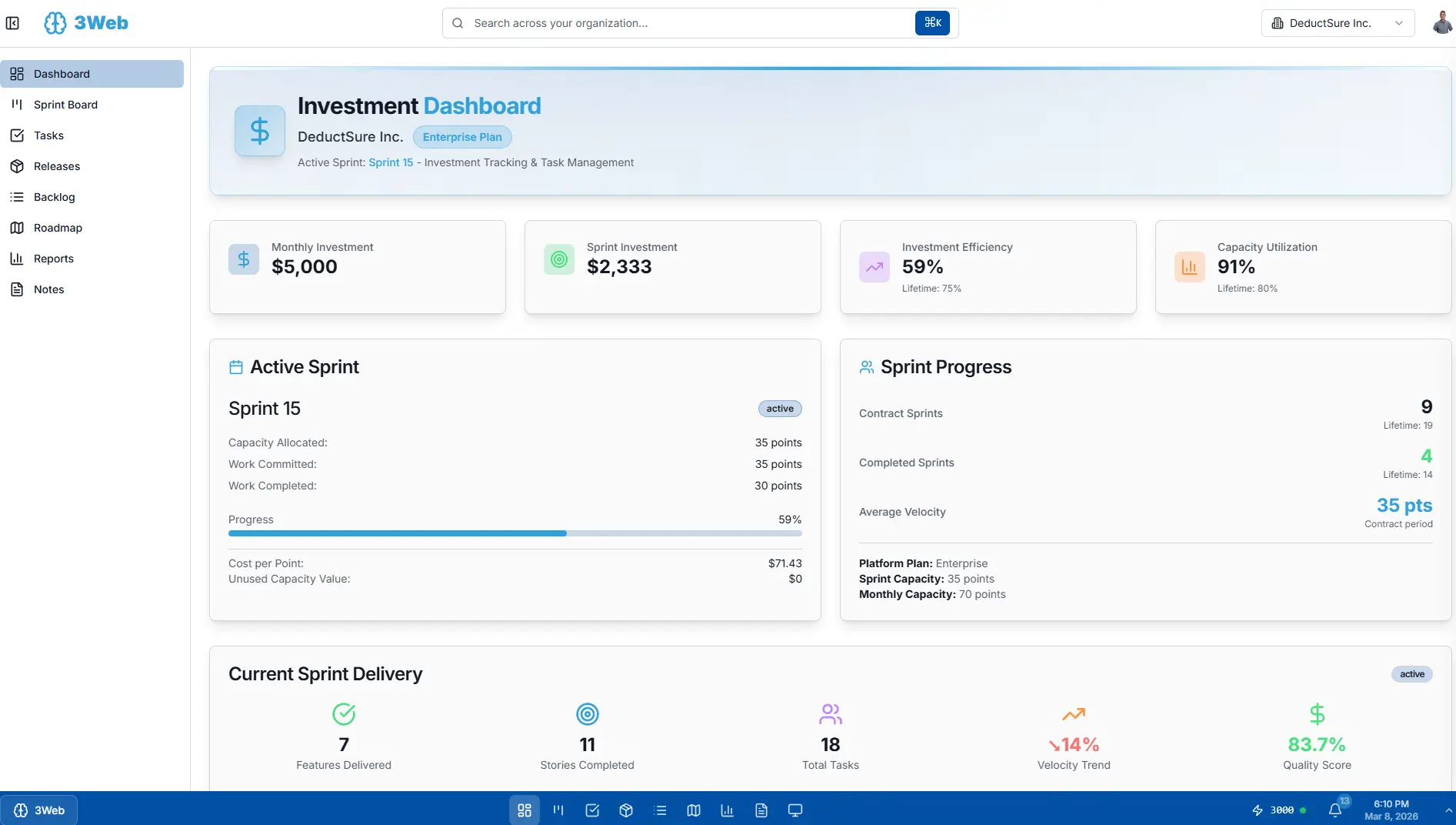 Screenshot 9 of 3Web