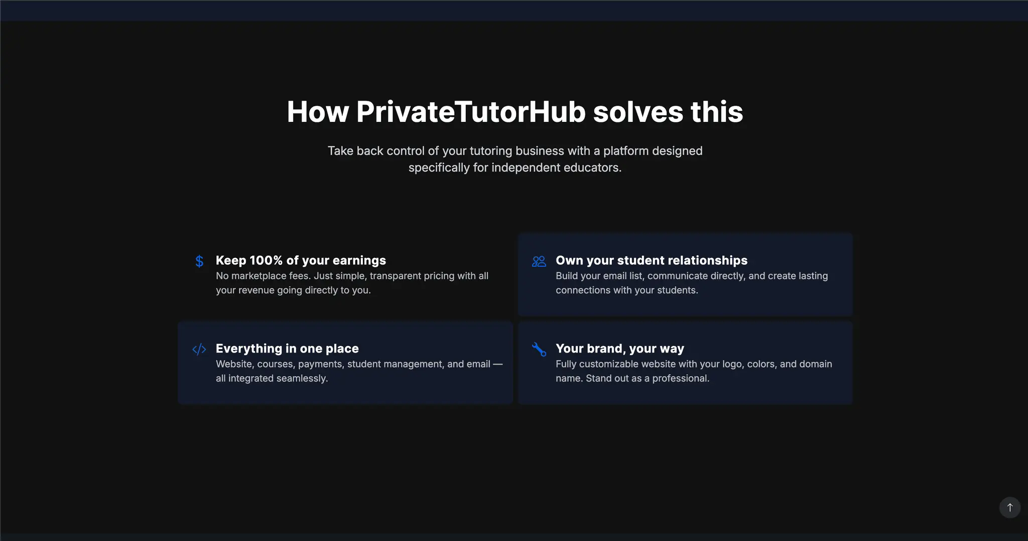 Screenshot 4 of PrivateTutorHub