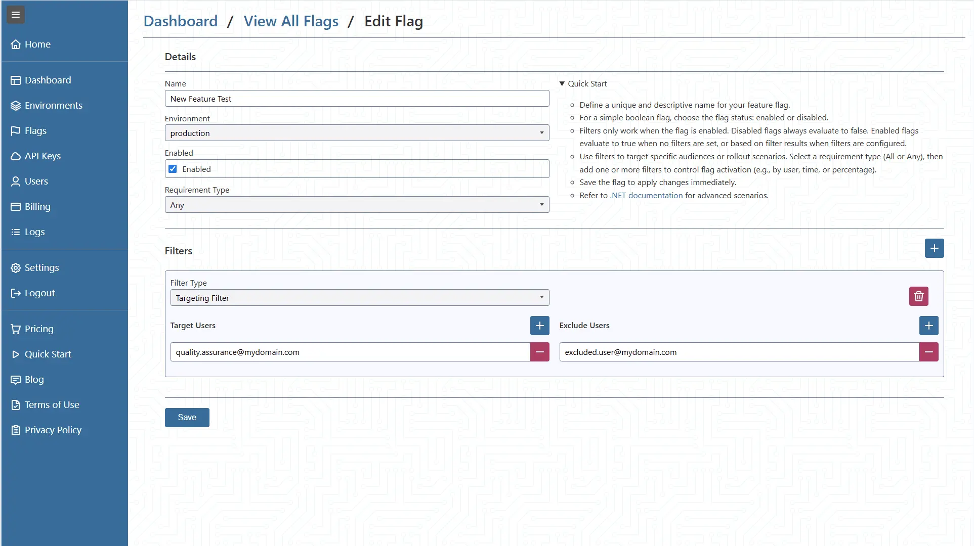 Screenshot 4 of FeatureFlags.app