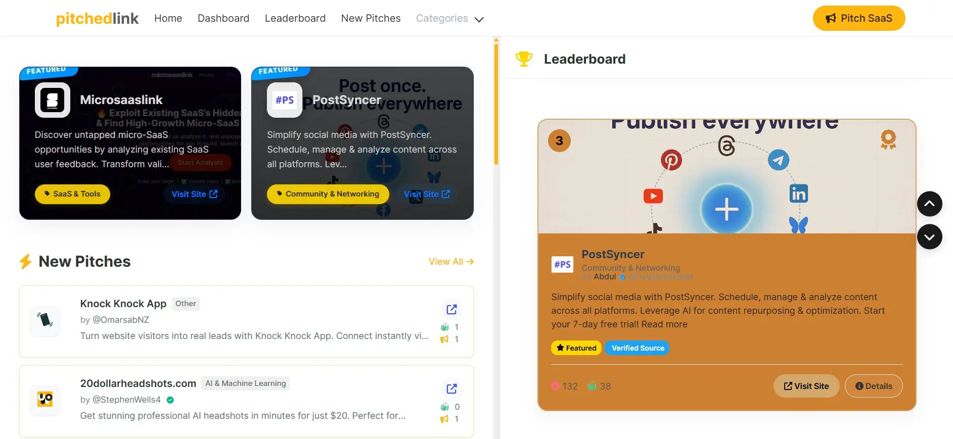 Screenshot 3 of PitchedLink