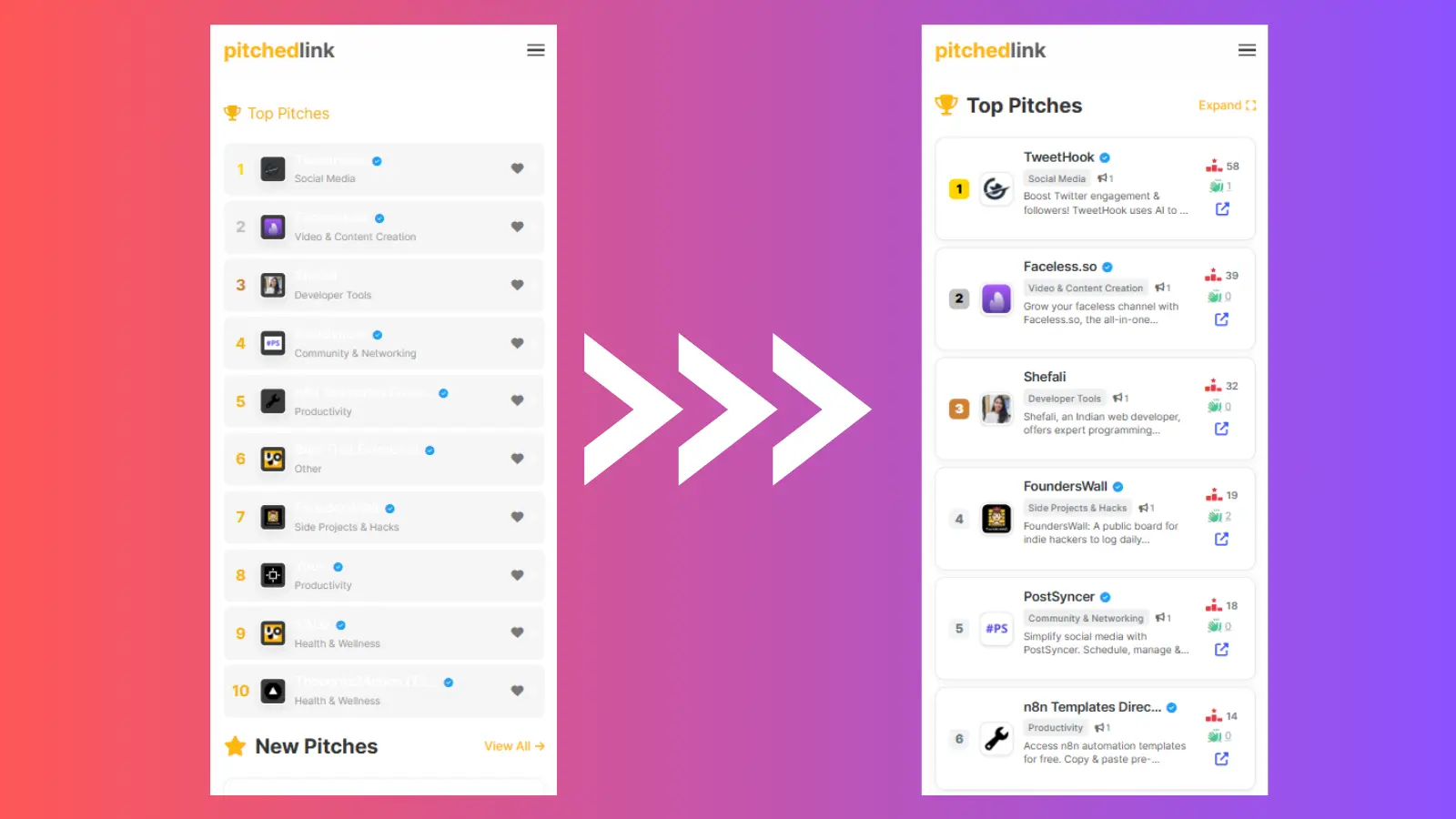 Screenshot 2 of PitchedLink