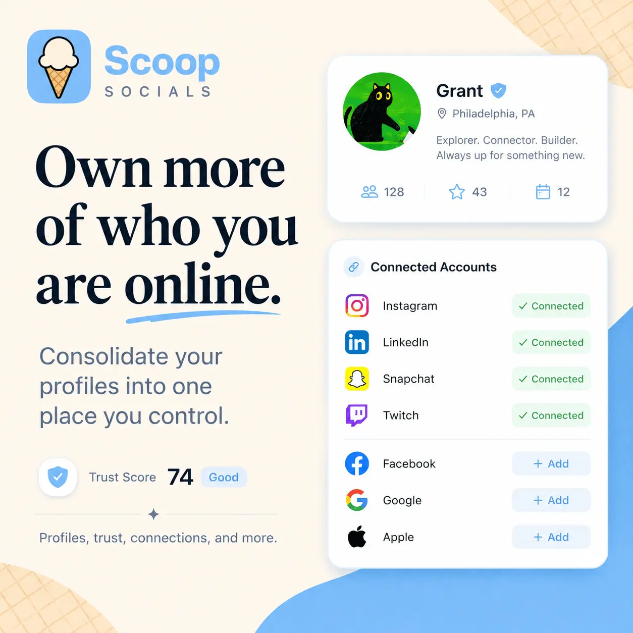 Screenshot 1 of Scoop Socials