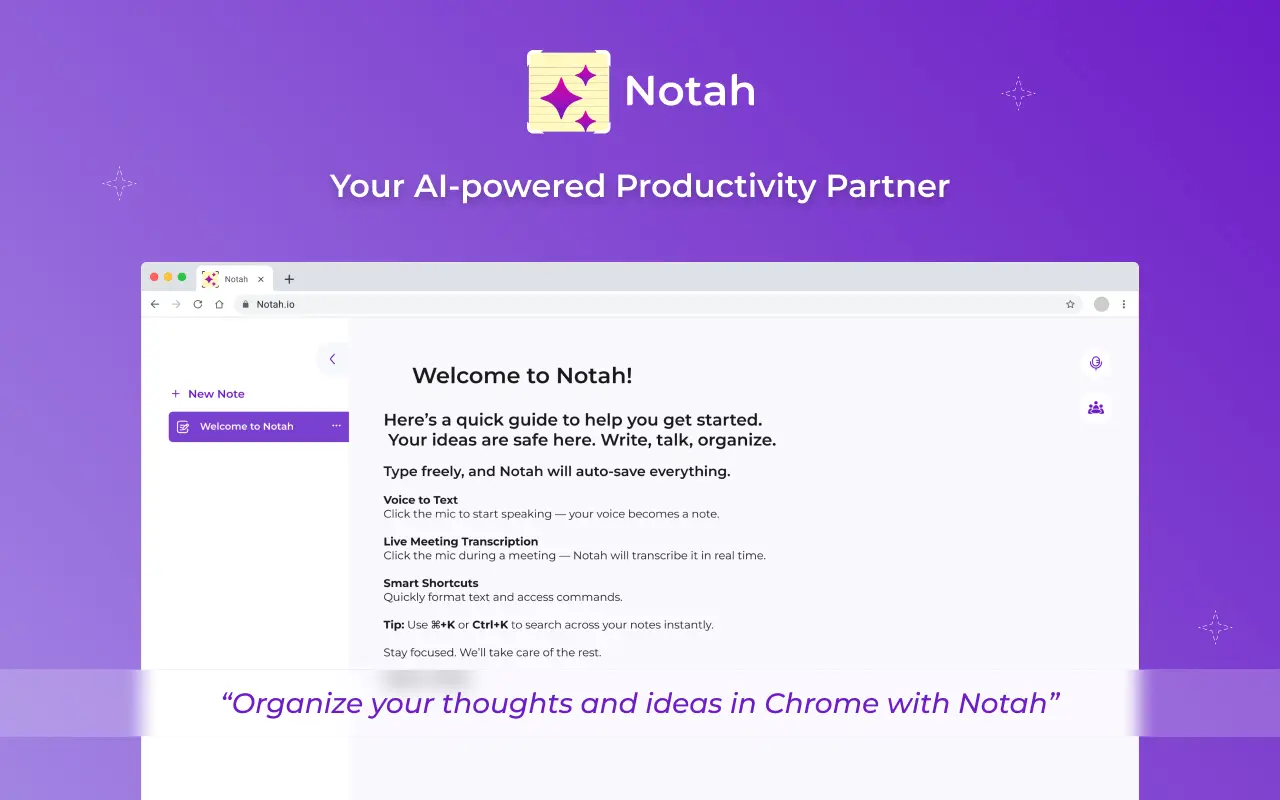 Screenshot 4 of Notah - AI Meeting Notes & Transcription