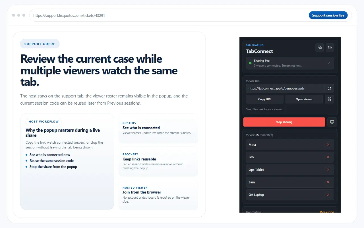 Screenshot 5 of TabConnect