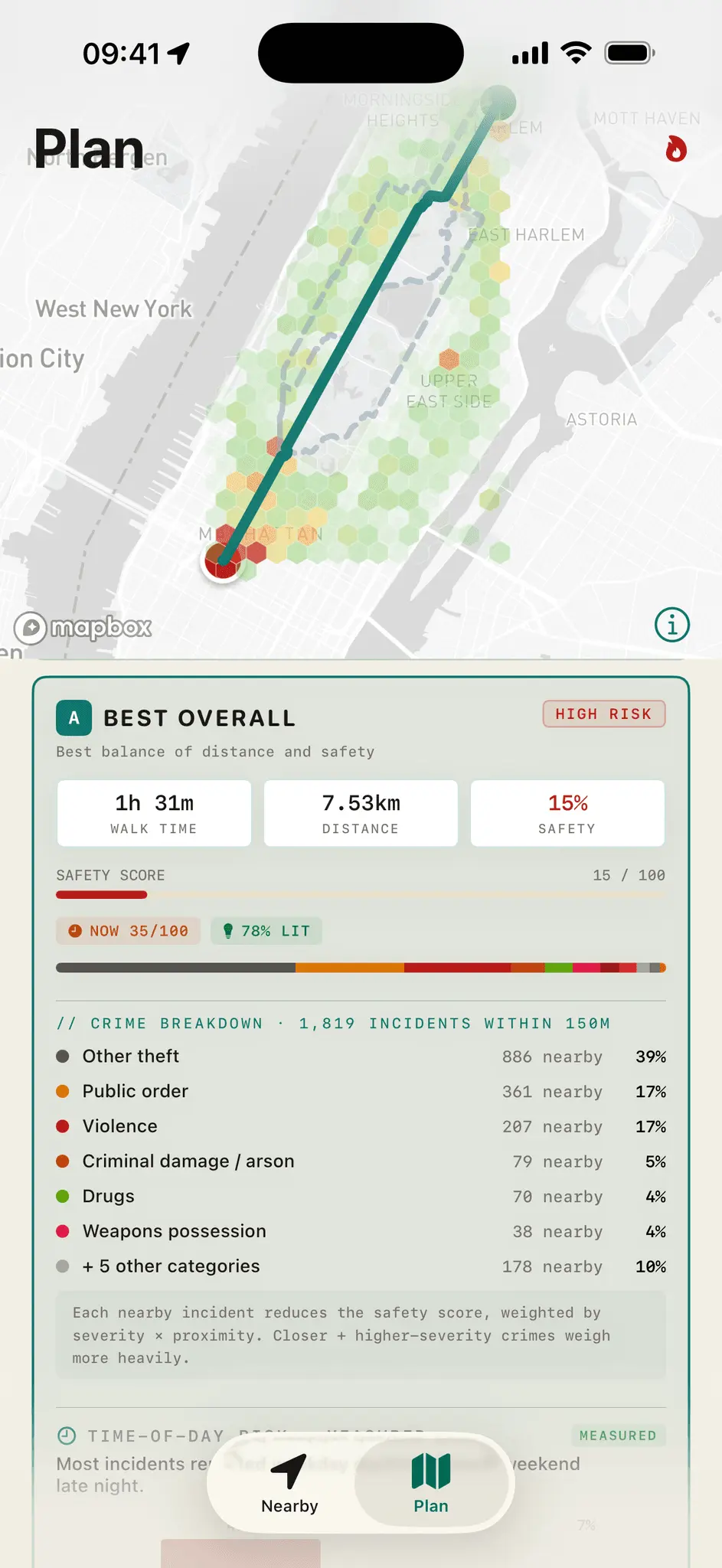 Screenshot 1 of SafeRoute Global