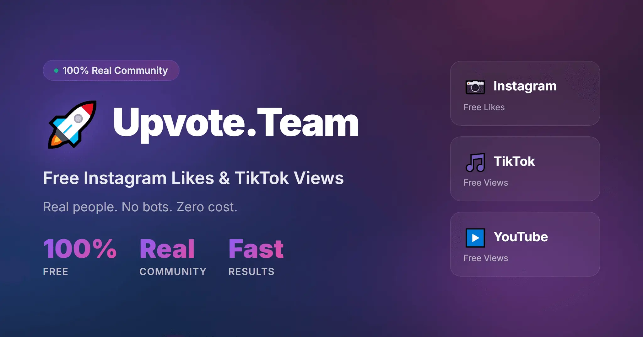 Screenshot 1 of Upvote.Team