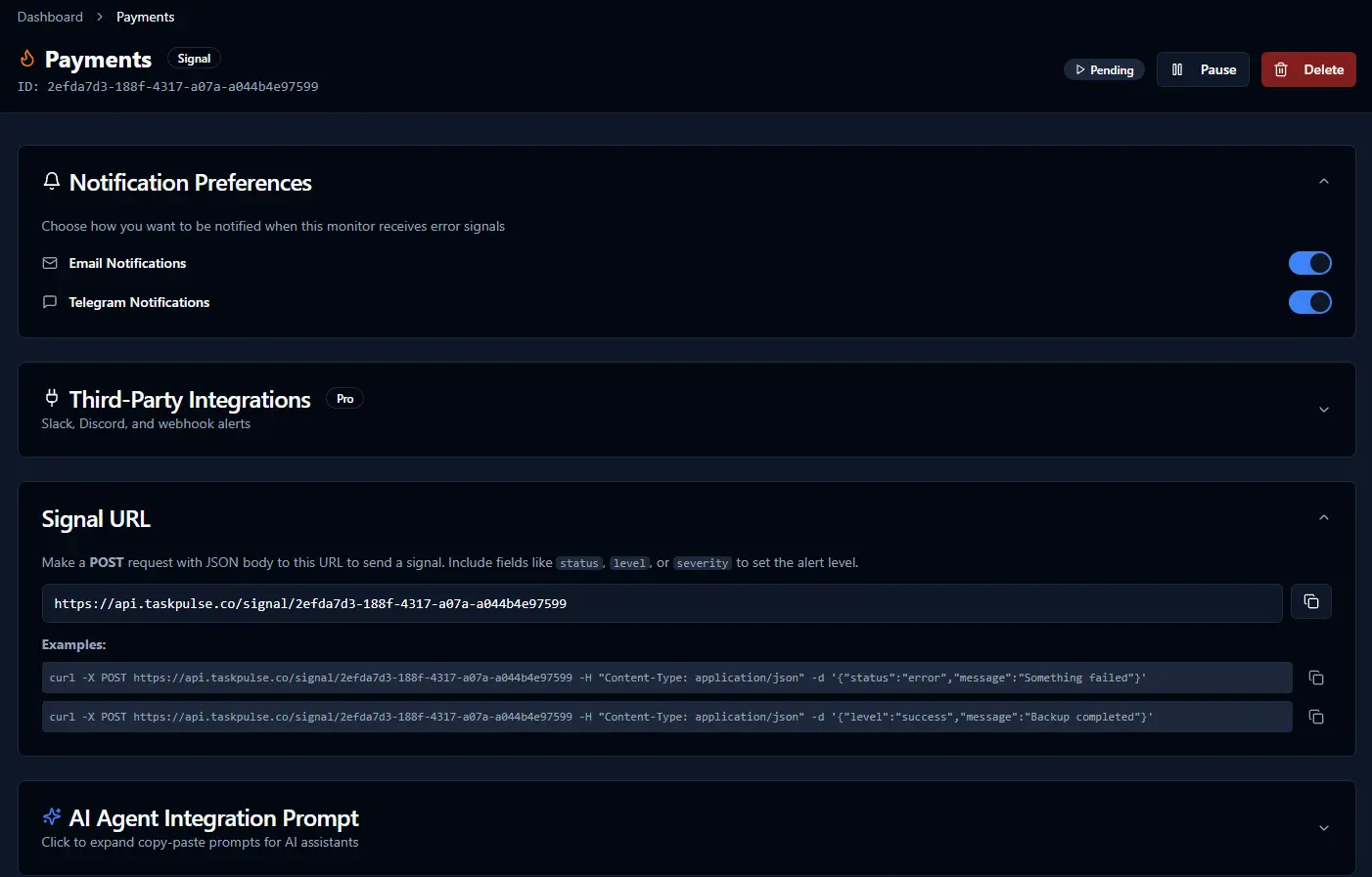 Screenshot 6 of TaskPulse - Monitoring suite