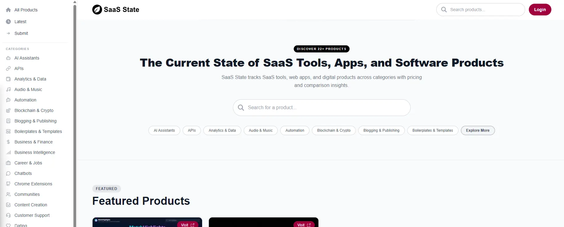 Screenshot 1 of SaaS State
