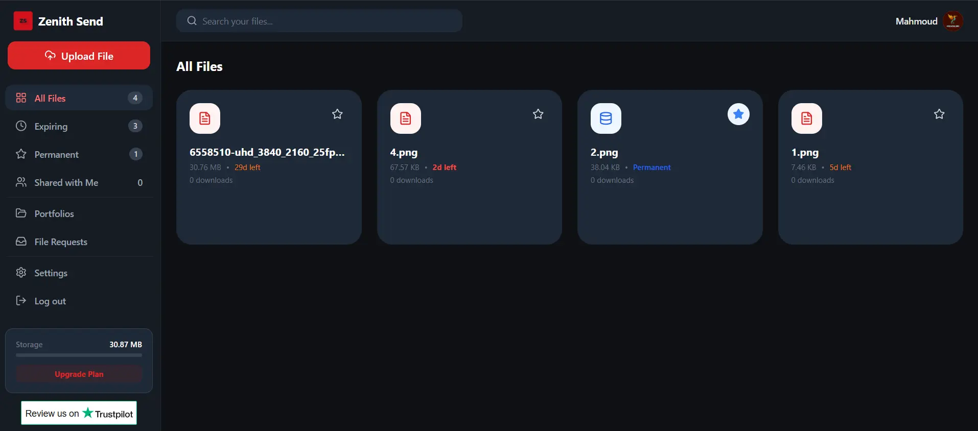 Screenshot 2 of Zenith Send