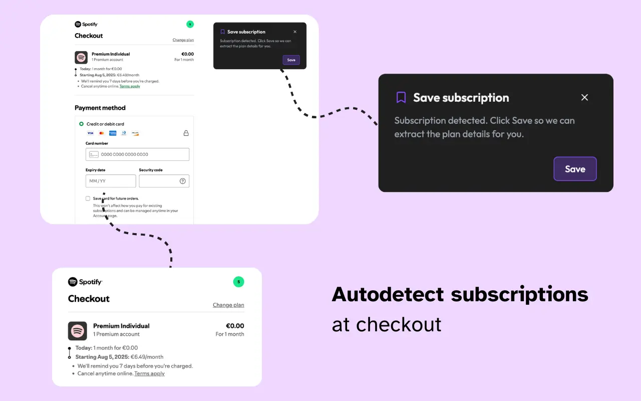 Screenshot 1 of Trialguard - Subscription tracker