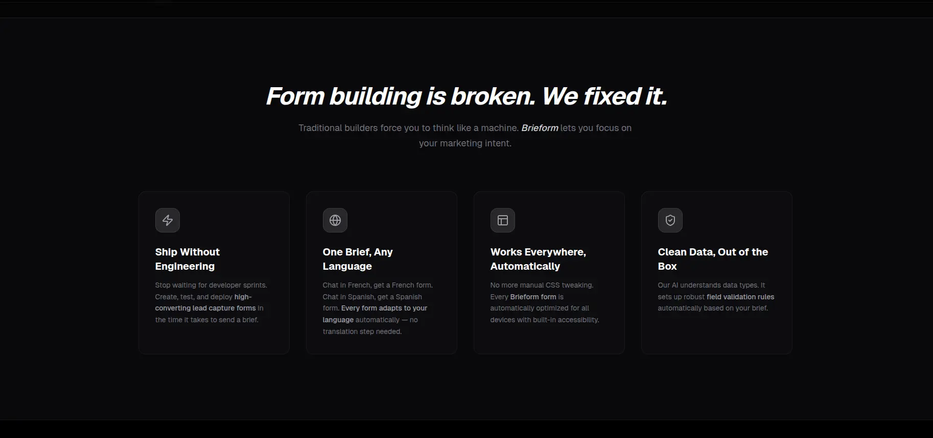 Screenshot 4 of Brieform
