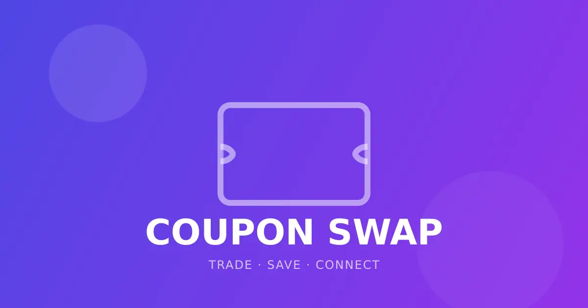 Screenshot 1 of Coupons Swap
