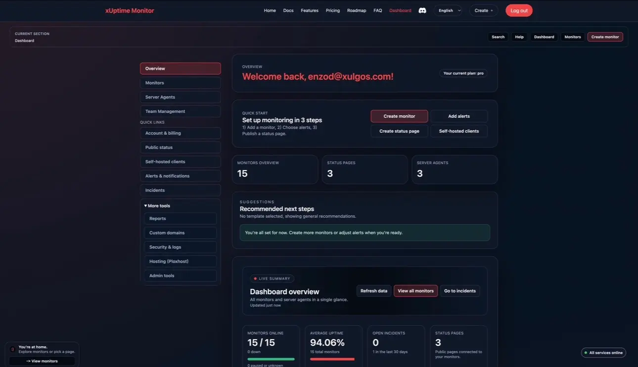 Screenshot 4 of xUptimeMonitor