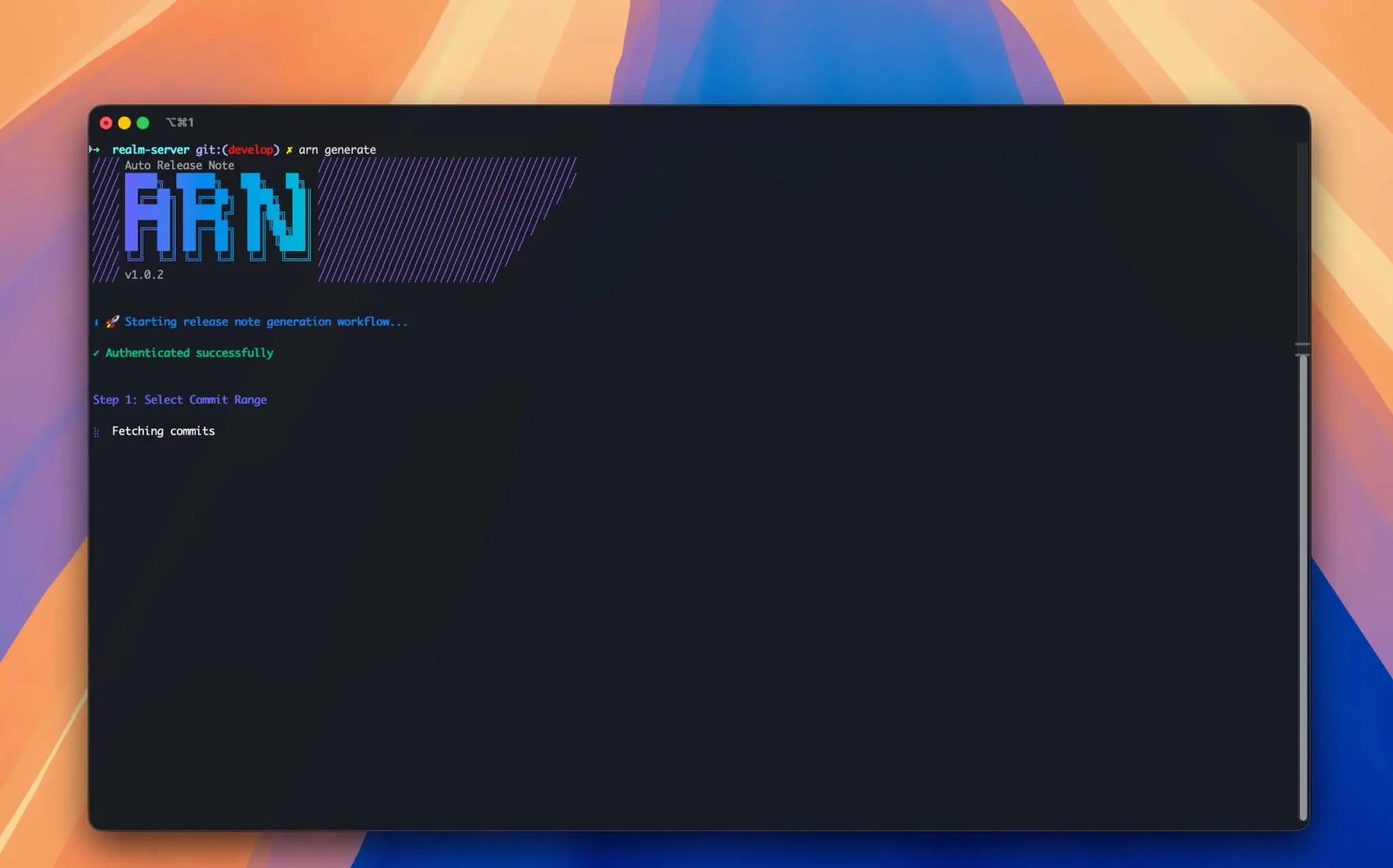 Screenshot 3 of Auto Release Notes