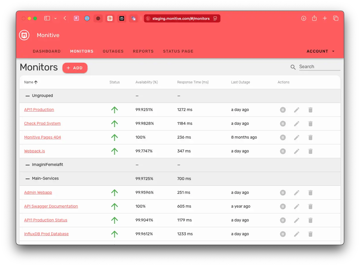 Screenshot 1 of Monitive