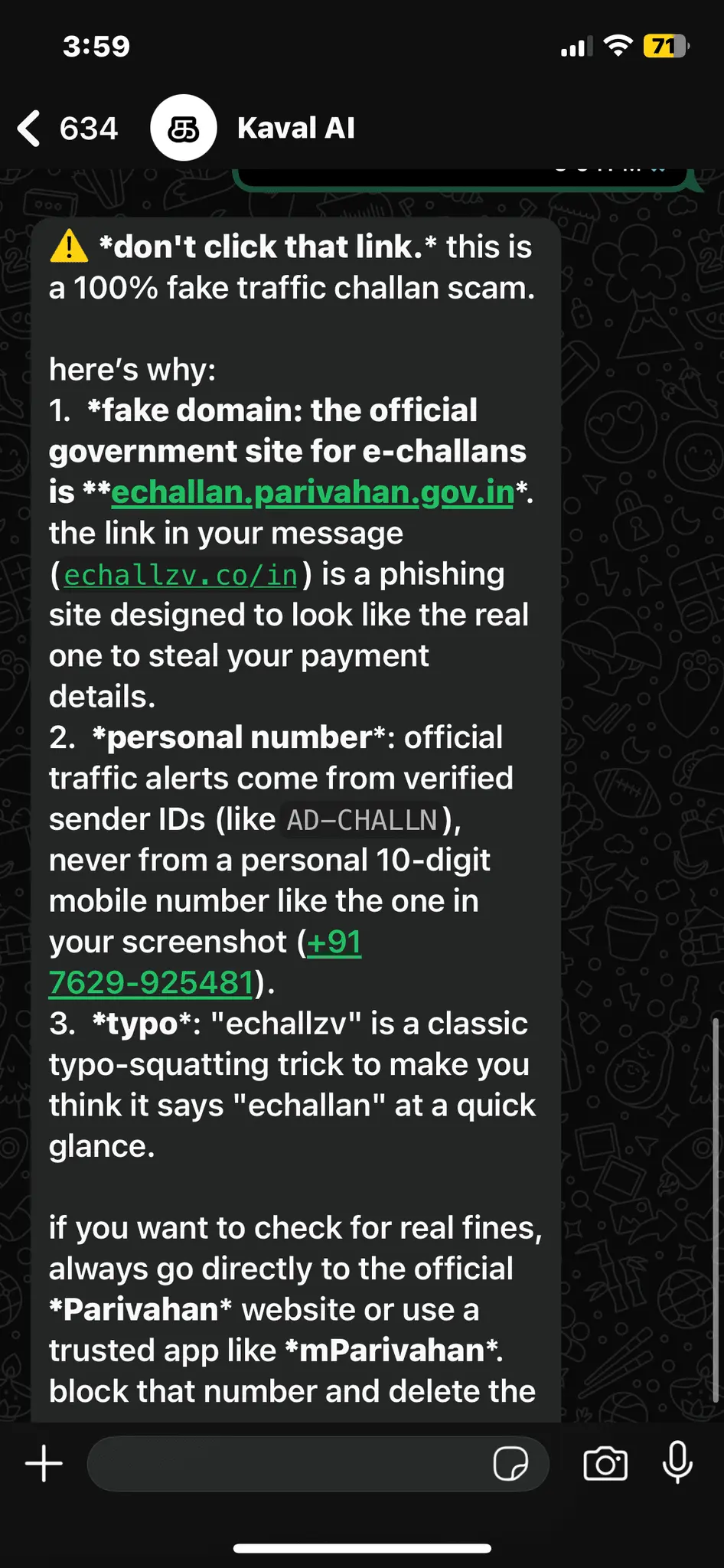 Screenshot 3 of Kaval AI - Real or Fake?