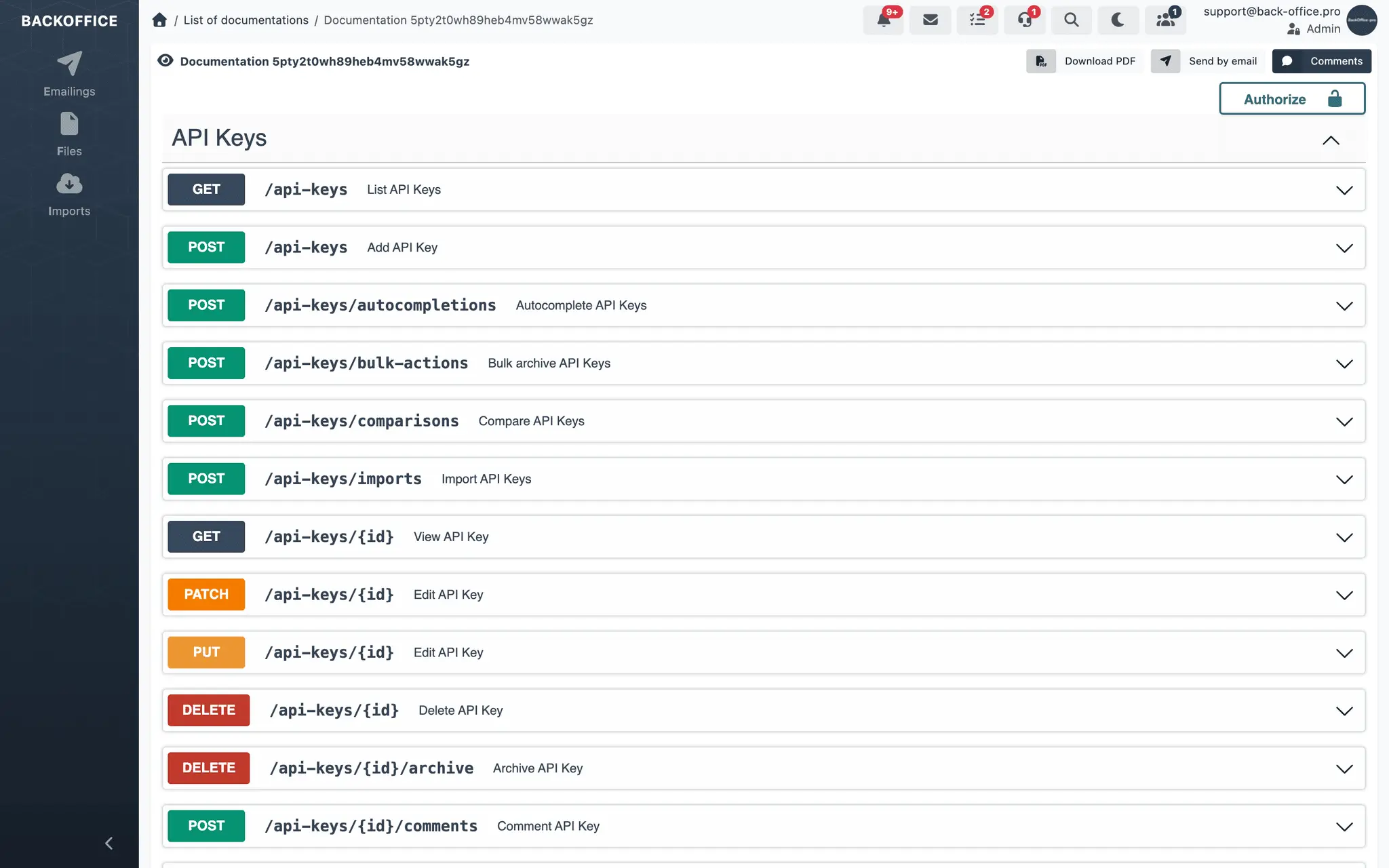 Screenshot 5 of Back-Office.pro